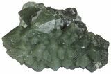 Green, Hedenbergite Included Skeletal Quartz - Mongolia #163982-2